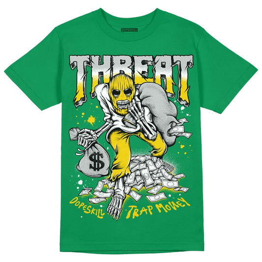 Green Sneakers DopeSkill Green T-Shirt Threat Graphic Streetwear