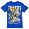 Royal Blue Sneakers DopeSkill Royal Blue T-Shirt Threat Graphic Streetwear