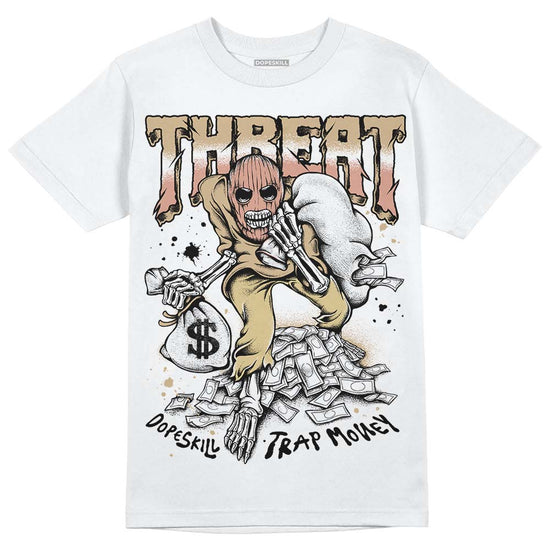 TAN Sneakers DopeSkill T-Shirt Threat Graphic Streetwear - White