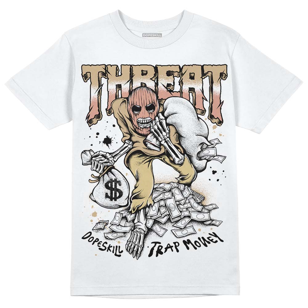 TAN Sneakers DopeSkill T-Shirt Threat Graphic Streetwear - White