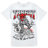 Grey Sneakers DopeSkill T-Shirt Threat Graphic Streetwear - White 