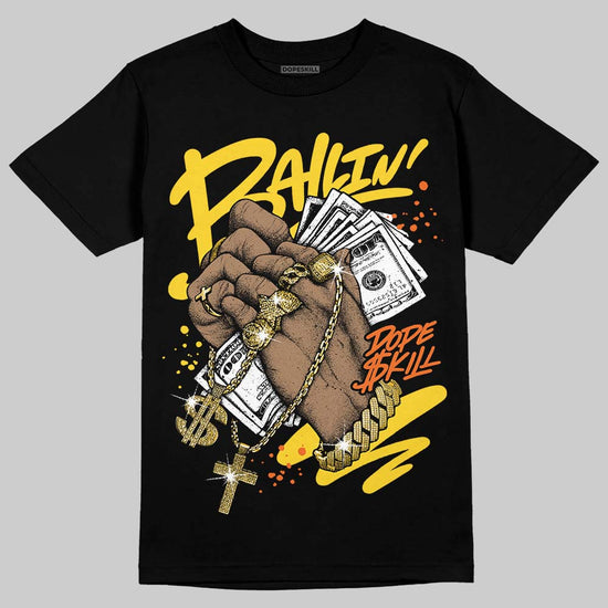 Jordan 4 Thunder DopeSkill T-Shirt Always Ballin' Graphic Streetwear - black