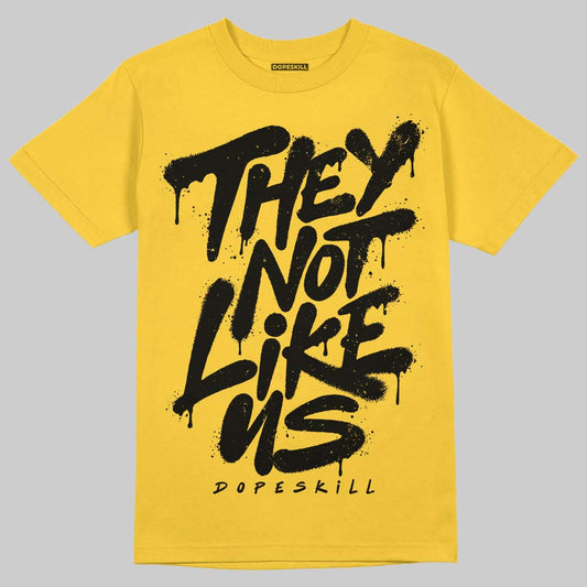 Jordan 4 Thunder DopeSkill T-Shirt They Not Like Us Graphic Streetwear - Daisy