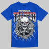 Jordan 3 "True Blue" DopeSkill T-Shirt Trapped Halloween Graphic Streetwear - Royal