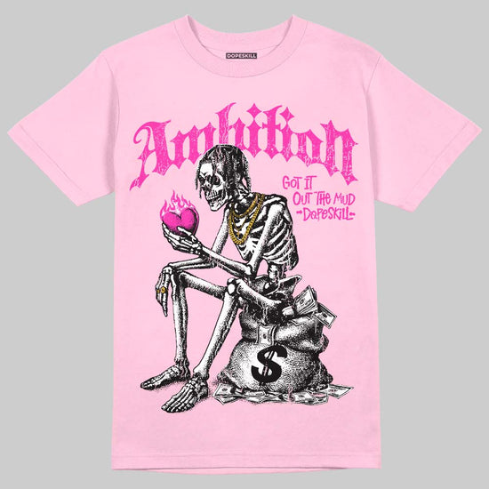 Dunk Triple Pink DopeSkill T-Shirt Ambition Graphic Streetwear - Light Pink