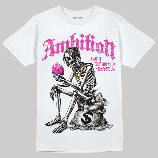 Dunk Triple Pink DopeSkill T-Shirt Ambition Graphic Streetwear - White 