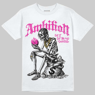Dunk Triple Pink DopeSkill T-Shirt Ambition Graphic Streetwear - White 