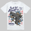 Jordan 6 University Blue DopeSkill T-Shirt Don't Bet Against Us Graphic Streetwear - White