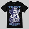 University Blue Sneakers DopeSkill T-Shirt Trust Nobody Graphic Streetwear - black