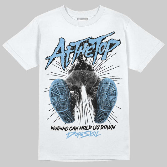 University Blue Sneakers DopeSkill T-Shirt Nothing Can Hold US Down Graphic Streetwear - White