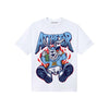University Blue Sneakers DopeSkill T-Shirt At The Top Graphic Streetwear - White 