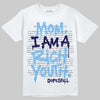 University Blue Sneakers DopeSkill T-Shirt Mom, I Am A Rich Youth Graphic Streetwear - White 