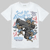 University Blue Sneakers DopeSkill T-Shirt Don't Bet Against Us Graphic Streetwear - White 
