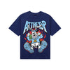 University Blue Sneakers DopeSkill T-Shirt At The Top Graphic Streetwear - navy