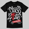 Jordan 4 OG “White Cement” DopeSkill T-Shirt Class of 2026 Graphic Streetwear - Black