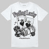 Jordan 4 OG “White Cement” DopeSkill T-Shirt Feeling Lucky Graphic Streetwear - White 