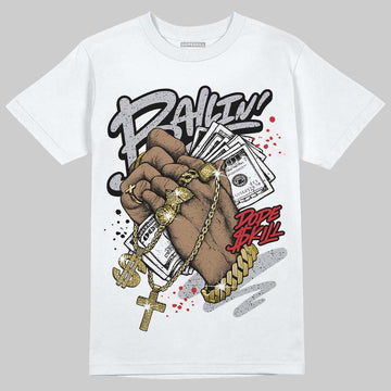 Jordan 4 OG “White Cement” DopeSkill T-Shirt Always Ballin' Graphic Streetwear - White
