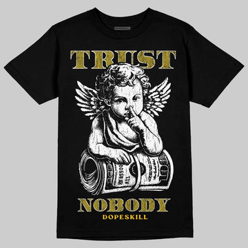 Yellow Sneakers DopeSkill T-Shirt Trust Nobody Graphic Streetwear - black