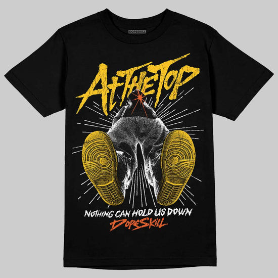 Yellow Sneakers DopeSkill T-Shirt Nothing Can Hold US Down Graphic Streetwear - Black
