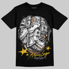 Yellow Sneakers DopeSkill T-Shirt Money Longer Graphic Streetwear - Black