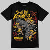 Yellow Sneakers DopeSkill T-Shirt Don't Bet Against Us Graphic Streetwear - Black