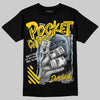 Jordan 6 “Yellow Ochre” DopeSkill T-Shirt Pocket Change Graphic Streetwear - Black