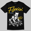 Jordan 6 “Yellow Ochre” DopeSkill T-Shirt Flexin' Graphic Streetwear - Black