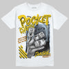 Jordan 6 “Yellow Ochre” DopeSkill T-Shirt Pocket Change Graphic Streetwear - White