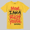 Yellow Sneakers DopeSkill T-Shirt Mom, I Am A Rich Youth Graphic Streetwear - Daisy