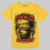 Yellow Sneakers DopeSkill T-Shirt Look In My Eyes Graphic Streetwear - Gold