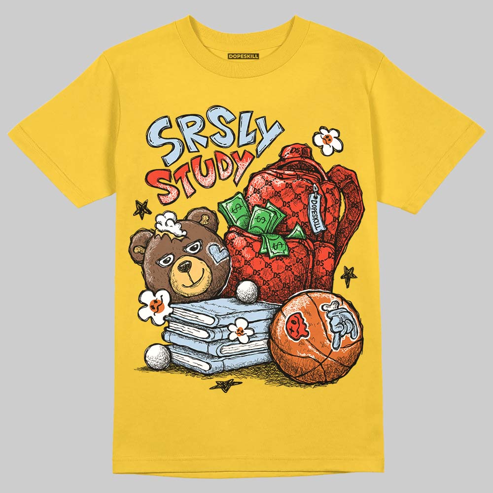 Jordan 6 “Yellow Ochre” DopeSkill T-Shirt Fear Fuels The Hustle Graphic Streetwear - Daisy