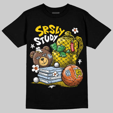 Jordan 6 “Yellow Ochre” DopeSkill T-Shirt Fear Fuels The Hustle Graphic Streetwear - Black
