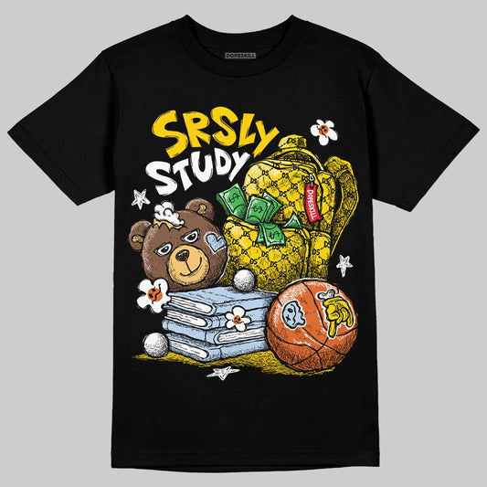 Jordan 6 “Yellow Ochre” DopeSkill T-Shirt Fear Fuels The Hustle Graphic Streetwear - Black