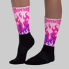 Pink Collection DopeSkill Sublimated Socks FIRE Graphic