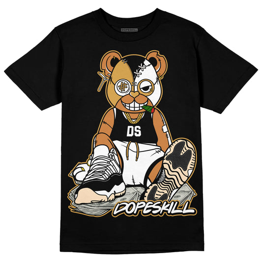 Jordan 11 "Gratitude" DopeSkill T-Shirt Greatest Graphic Streetwear - Black