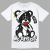 Jordan 14 "Black/White" DopeSkill T-Shirt Hurt Bear Graphic Streetwear - White