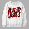 Jordan 1 Retro Low "Black Toe" DopeSkill Sweatshirt Super Sauce Graphic Streetwear - White