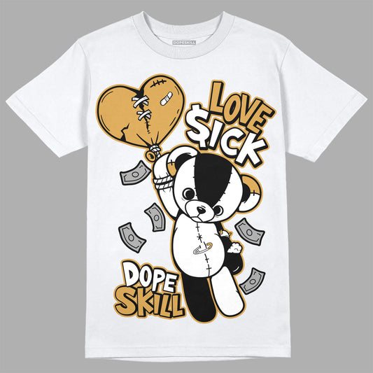 Jordan 11 "Gratitude" DopeSkill T-Shirt Love Sick Graphic Streetwear - White