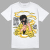 Taxi Yellow Black 8s DopeSkill T-Shirt Money Is The Motive Graphic