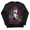 Dunk Low GS “Active Fuchsia” DopeSkill Long Sleeve T-Shirt Boys Don't Cry Graphic Streetwear - Black