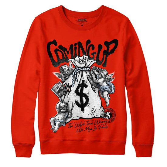 Jordan 6 Retro Toro Bravo DopeSkill Varsity Red Sweatshirt Money Bag Coming Up Graphic Streetwear