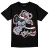 Jordan 4 “Bred Reimagined” DopeSkill T-Shirt Bear Steals Sneaker Graphic Streetwear - Black
