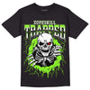 Neon Green Sneakers DopeSkill T-Shirt Trapped Halloween Graphic Streetwear - Black