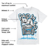 Military Blue 4s DopeSkill T-Shirt Paid In Full Graphic