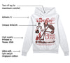 Dune Red 13s DopeSkill Hoodie Sweatshirt Broken Bones Graphic