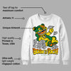 Dunk Reverse Brazil DopeSkill Sweatshirt Born To Be Rich Graphic