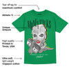 Lucky Green 5s DopeSkill Green T-shirt Money  Talks Graphic