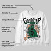 Pine Green 13s DopeSkill Sweatshirt Money Bag Coming Up Graphic