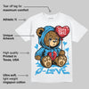 UNC Reimagined 1s DopeSkill T-Shirt Broken Bear Graphic
