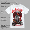 Fire Red 3s DopeSkill T-Shirt New I'm Loving It Graphic